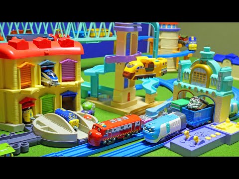 Chuggington World Plarail Set ☆ Action Chugger flies in the sky ♪