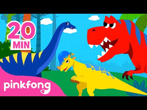 🦖 Mix - Dinosaurier lied | Dinosaurier von A bis Z | Dinosaurier Lieder | Pinkfong Lieder für Kinder