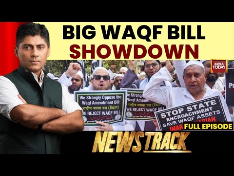 NewsTrack With Gaurav Sawant | Big Debate On WAQF Amedment Bill | Bangladesh's Yunus courts China