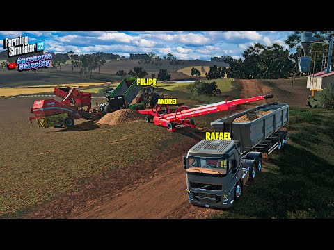 Agronorte Roleplay #52 | Iniciamos a colheita da batata | Farming simulator 22