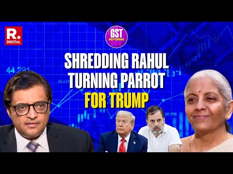 Nirmala Sitharaman Completely Shreds Rahul Gandhi Turning Parrot for Donald Trump