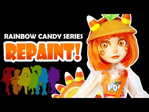 Rainbow Candy Series 🍭 ORANGE - Clementine Doll