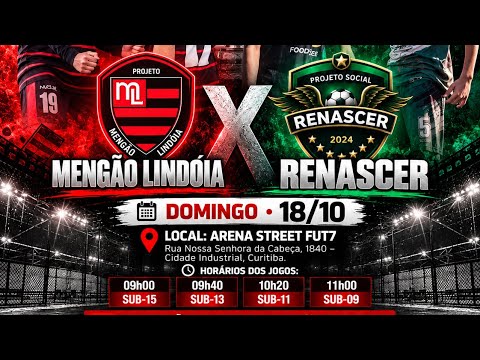 MELHORES MOMENTOS SUB15 MENGÃO LINDOIA x RENASCER  CWBCUP 26