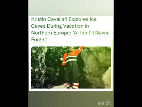 Kristin Cavallari Explores Ice Caves During Vacation in Northern Europe: 'A Trip I'll Never Forget'