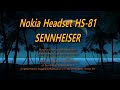 Стерео гарнитура Nokia HS-81 Sennheiser - 10$