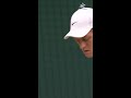 Wimbledon 2024 | Jannik Sinner dominantly seals Set 1 (6-2) | #WimbledonOnStar