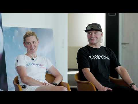 Valtteri Bottas & Tiffany Cromwell | Full Interview at the Canyon HQ