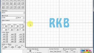 Monogram Wizard Plus Sizing your Monogram YouTube