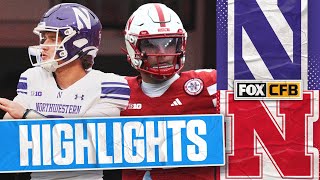 Northwestern Wildcats vs. Nebraska Cornhuskers Highlights | FOX College Football