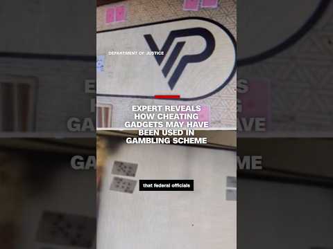 Expert reveals how cheating gadgets may have been used in gambling scheme