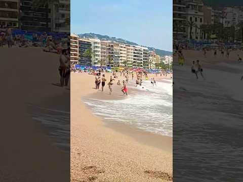 Lloret de Mar, Costa Brava, Spain 🇪🇸 #beach #travel #summer #vibes #spain #costabrava #lloretdemar