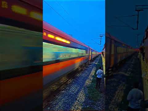 Visakhapatnam to Secunderabad vande Bharat SF Express #orange 20708 #yshorts #gunadala #southindian