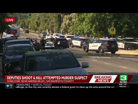Sacramento deputy shooting leaves attempted murder suspect dead