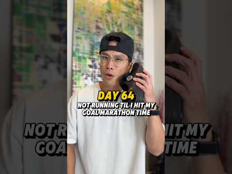 Day 64 - (NOT) Running until I hit my goal marathon time