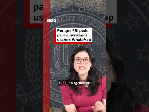 Espionagem? O pedido de agências do governo dos EUA para que população use WhatsApp #bbcnewsbrasil