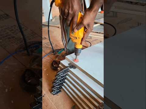 Hadrolic hinges fitting soft close ebco 💯😱 #interiordesign #carpentry #video @SAJID WOOD WORK