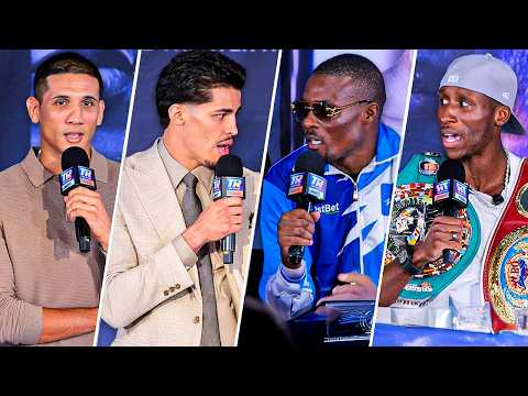 Zayas vs Garcia | Carrington vs Heita – FULL Final Press Conference & Face Off Video