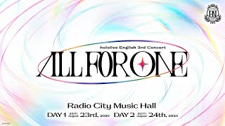 hololive English 3rd Concert -All for One- Trailer