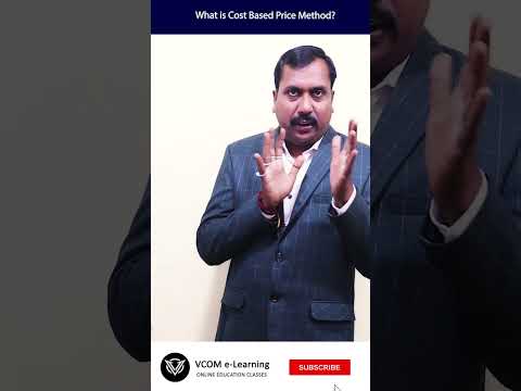 What is Cost Based Price Method? - #shortvideo  - #internationalmarketing -Video@119