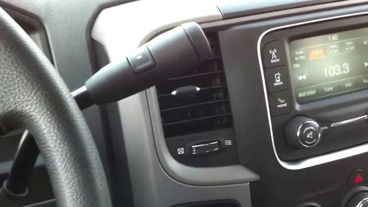 2014 Dodge Ram with OEM factory style remote start from
