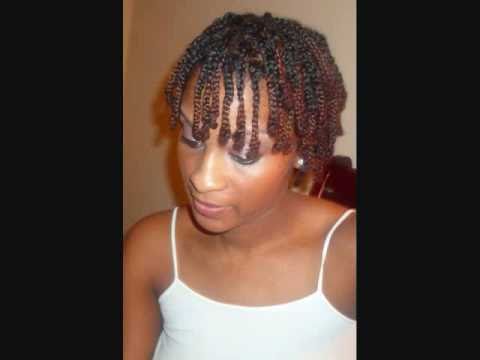Black Natural Plaited Hairstyles