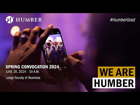 #HumberGrad Spring 2024 | Ceremony 7 of 11 | June 20 at 10 a.m.