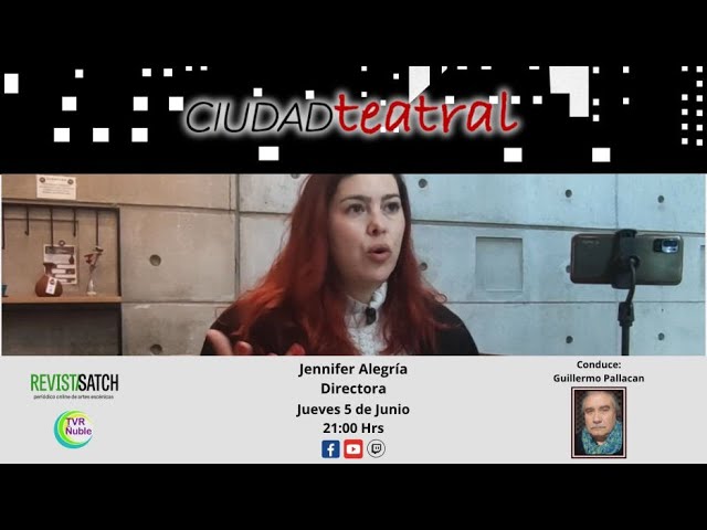Ciudad Teatral - Jennifer Alegría - 5 de Junio 2025

Conversamos con Jennifer Alegría - Directora

Conduce: Guillermo Pallacan
.
.
.
.
.
.
.
.
.
.
#tvrnuble #satch #teatro #buenosaires #buenosairesargentina #buenosairescity 
#buenosairescityires #carlospallacan  #teatrooffbuenosaires #teatrooffoffbuenosaires 
#teatroindependienteargentino #teatroindependientedebuenosaires #tearosanmartinbuenosaires #buenosaires #teatro #tvrnuble