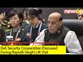 Def Min Rajnath Singh In UK | Def, Security Cooperation Discussed | NewsX