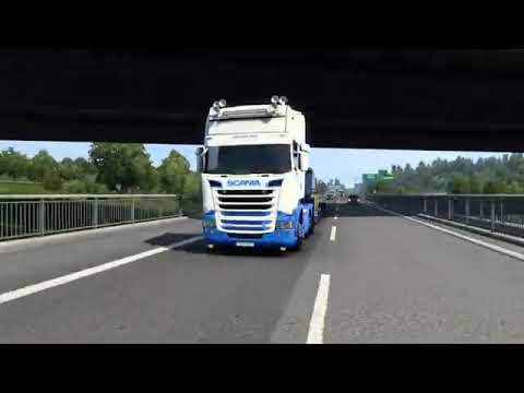 Scania V8 Open pipe sound SJ Concept v0.2