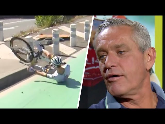 TOUR DE FRANCE 2025 - "La chute de Pogacar ? Heureusement qu'il a le réflexe de se mettre en boule"