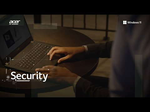 TravelMate P Series | Securing Your Data | Acer for Business