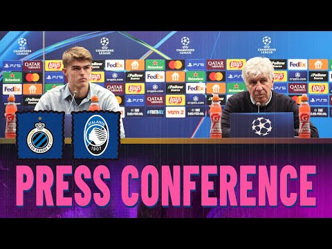 Andata playoff Club Brugge-Atalanta | La conferenza stampa di Gasperini e De Ketelaere | UCL 2024/25