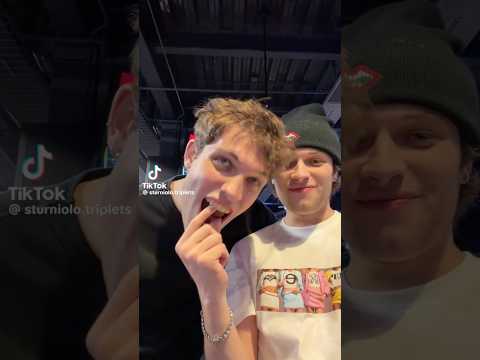 THE TRIPLETS NEW TT || DUDE I CANT I LOVE THEM SM HALPPP || #sturniolotriplets #fypシ゚viral #funny