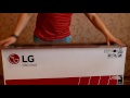 Телевизор  LG 49LH570V. Распаковка. Сборка. Отзыв.