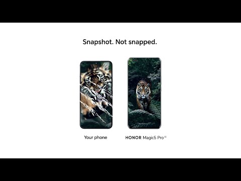 HONOR Magic5 Pro | Snapshot. Not snapped.