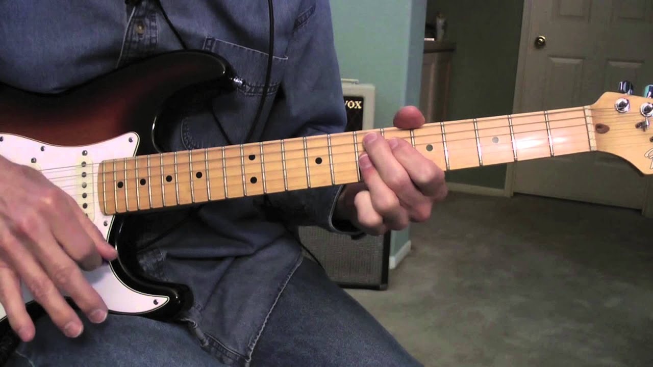 Play That Funky Music Rhythm Guitar Lesson Youtube