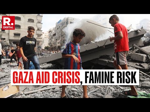Gaza Aid Supply: Famine Risk Grips Gaza, Palestinians Jostle With Hunger & Poverty