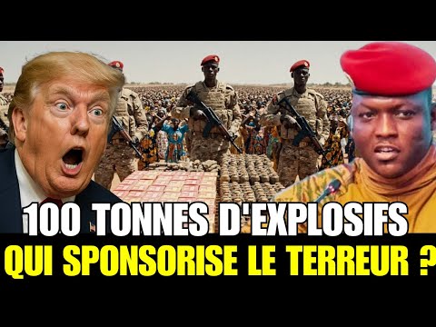Traoré : Les douanes du Burkina Faso ont saisi 100 tonnes d'explosifs, de drogue et de cyanure