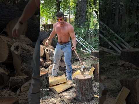 Rugged Strength In The Woods #youtubeshorts #shorts