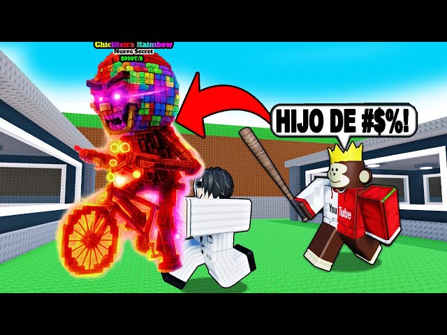 ROBÉ su BRAINROT MÁS SECRETO a YOUTUBER que INTENTÓ ESTAFARME en Steal a brainrot (roba un brainrot)