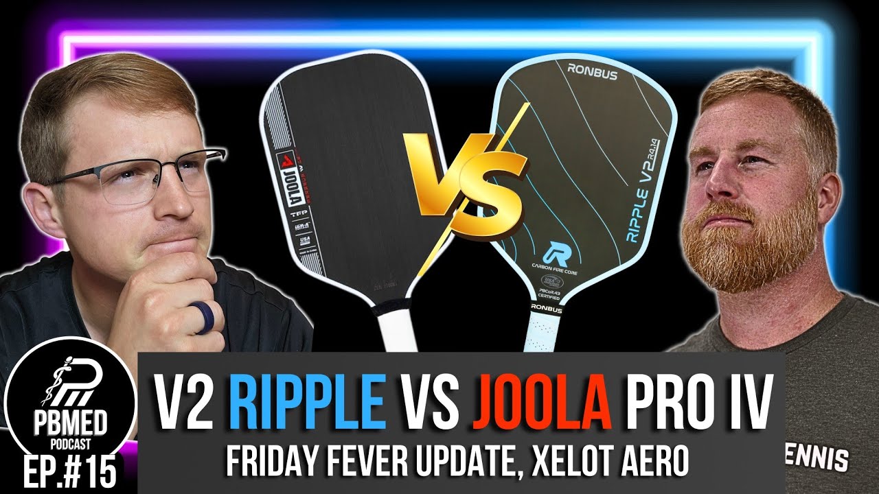 Ronbus Ripple V2 vs Joola Pro IV, Friday Fever Update, FORWRD bag, BEER GAMES round 2