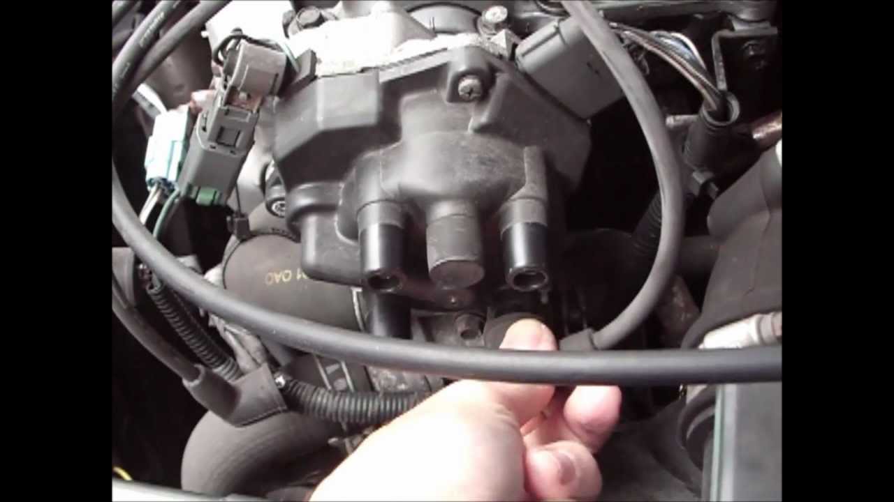 Replacement of Distributor Cap / Rotor / Spark Plug Wires ... ac delco wire harness diagram 