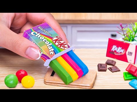 1000+ Delicious Miniature Rainbow Cake Decorating🌈1000+ Amazing Rainbow KitKat Cake❤️1000+Yummy Cake
