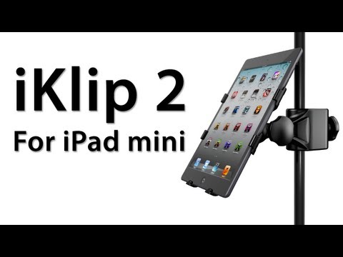 [Review] iKlip 2 For iPad mini From IK Multimedia - iPad Microphone Stand Adapter