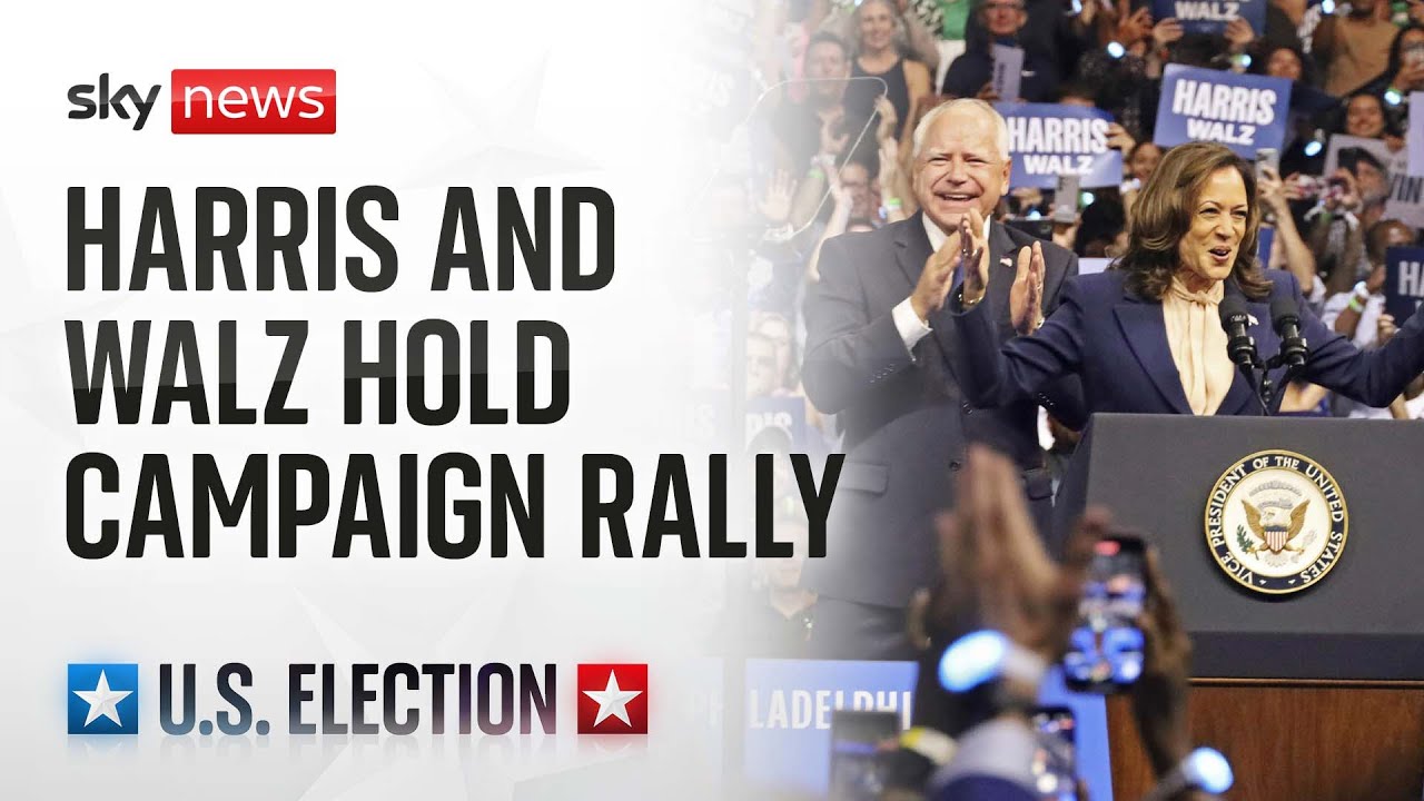 Watch live: Kamala Harris and Tim Walz hold campaign rally in Wisconsin