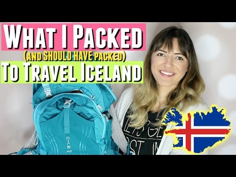 ICELAND PACKING LIST for WINTER: What to pack to Iceland & What I SHOULD HAVE packed for Iceland!