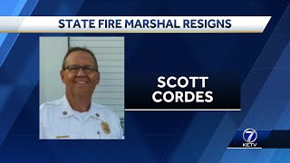 Nebraska state fire marshal resigns