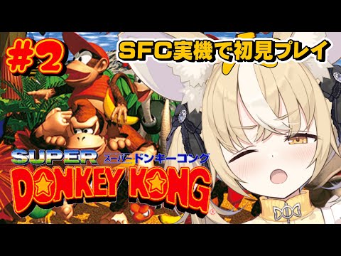 ¦スーパードンキーコング¦SFC実機!雪山は怖い!初見プレイ!!【飴望にぃな/Varium】