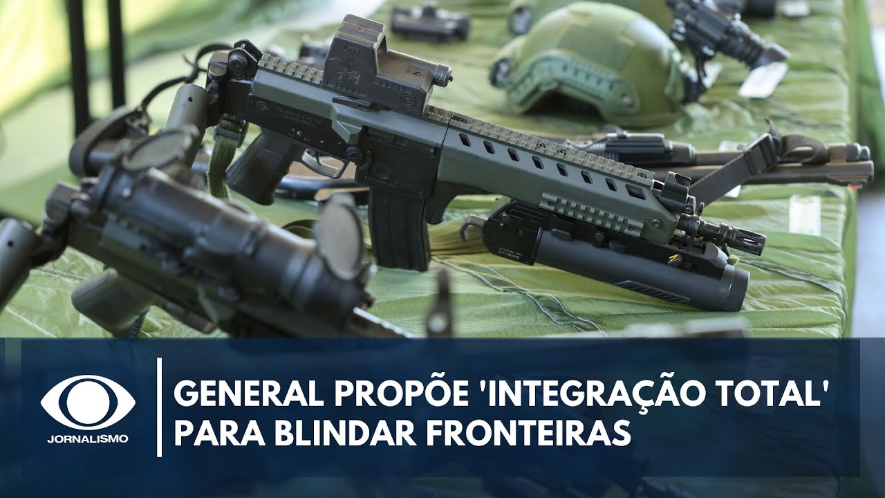 General propõe ‘integração total’ para blindar fronteiras e barrar armas no Rio | Canal Livre