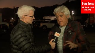 Jay Leno Speaks About Helping California Fire Victims: 'It's An Entire City Wiped Out'